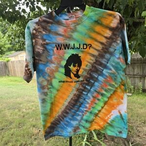 Anvil Multicolor Joan Jett Unisex Tie-Dye T-Shirt
